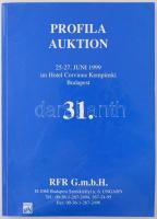 31. Profila Auktion - Képeslapok - aukciós katalógus 472 oldallal. 1999.
