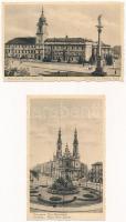 Warszawa, Varsovie, Varsó, Warschau, Warsaw; - 6 db RÉGI város képeslap / 6 pre-1945 town-view postc...