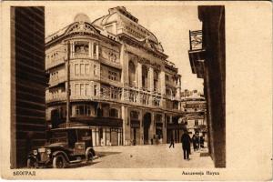 Beograd, Belgrade; Akademija Nauka / academy, automobile (EK)