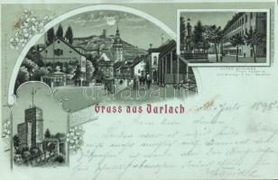 1898 Durlach with Restaurant Grüner Hof litho