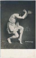 Alexander Sakharoff (1883-1963): Táncos, mozdulatművész , koreográfus fotólap cca 1910