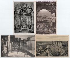 Sümeg - 10 db RÉGI város képeslap / 10 pre-1945 town-view postcards