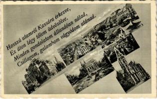 1942 Kassa, Kosice; Üdvözlőlap szerelmi vallomással / greeting card with confession of love (EK)