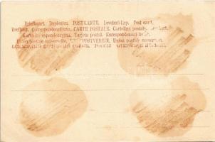 Bálozó macskák és kutyák / Cats and dogs ball. E.S.D. Serie 558. (r)