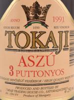 1991 Tokaji 3 puttonyos aszú, Sátoraljaújhely, 250 ml