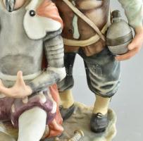 Poema Artistic Cluj Napoca (Kolozsvár) , Don Quijote de la Mancha és hű társa Sancho Panza, festett ...