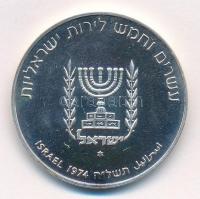 Izrael 1974. 25L Ag "David Ben Gurion halálának első évfordulója" T:1-
Israel 1974. 25 Li...