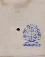 Herendi Matyó-Madonna. Kézzel festett, jelzett, hibátlan. 17,5 cm