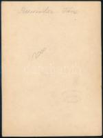 cca 1930 Dudus / Russischer Tanz, Sonya Photo Budapest, hátulján feliratozva, 15×11 cm