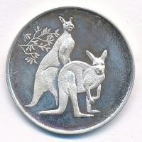Ausztrália DN "Fine Australian Silver" jelzett Ag érem (7,50g/0.999/29mm) T:1- (eredetileg...