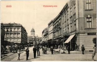 Arad, Vörösmarty utca, gyógyszertár / street, pharmacy