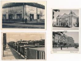20 db RÉGI magyar város képeslap / 20 pre-1945 Hungarian town-view postcards
