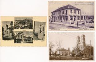 20 db RÉGI magyar város képeslap / 20 pre-1945 Hungarian town-view postcards