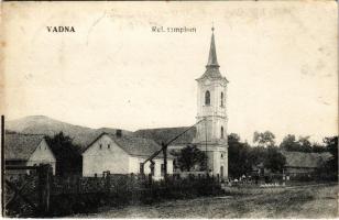 1933 Vadna (Kazincbarcika), Református templom, gémes kút