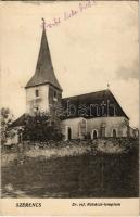 1923 Szerencs, Református Rákóczi templom. Szegedi István kiadása (EK)