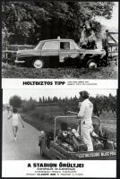 cca 1960-1970 között készült filmekből 1-1 autós jelenet, összesen 9 db produkciós filmfotó felirato...