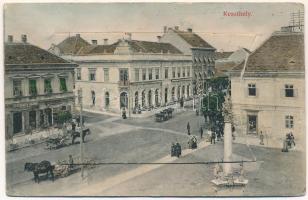 Keszthely, Fő utca, Balatoni Múzeum Egyesület, Gyógyszertár, Zitterbarth Kálmán üzlete. leporellólap (EK)