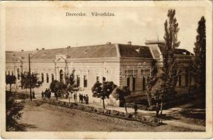 1929 Derecske, Városháza. Nagy Lajos kiadása (fl)