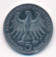 NSZK 1984J 5M Cu-Ni "Felix Bartholdy születésének 175. évfordulója" T:1-
FRG 1984J 5 Mark...