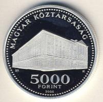 2005. 5000Ft Ag "Károli Gáspár Református Egyetem" T:PP Csak 3000db! Díszdobozban!