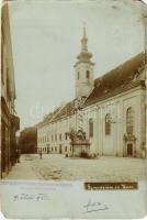 1900 Horn, Gymnasium / grammar school. Schmiedehausen & Petschl photo (EM)