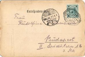 1900 Horn, Gymnasium / grammar school. Schmiedehausen & Petschl photo (EM)