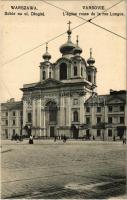 Warszawa, Varsovie, Varsó, Warschau, Warsaw; Sobór na ul. Dlugiej / Léglise russe de la rue Longue / Russian Orthodox cathedral