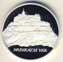 2006. 5000Ft Ag "Munkácsi vár" T:PP Csak 4000db! Díszdobozban, tanúsítvánnyal!