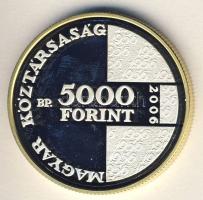 2006. 5000Ft Ag "Magyar Forradalom és Szabadságharc - 1956" T:PP Csak 5000db! Díszdobozban...
