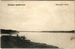 1920 Apátfalva (Makó), Marospart. Szolinger Antal kiadása (EK)