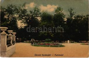 1927 Harkány, kastély park (EK)