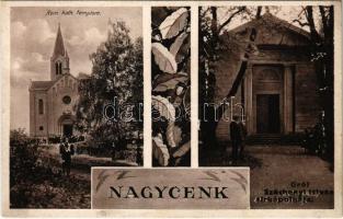 Nagycenk (Sopron), Római katolikus templom, Gróf Széchenyi István sírkápolnája. Art Nouveau