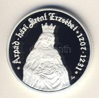 2007. 5000Ft Ag "Árpád-házi Szent Erzsébet" T:PP Csak 8000db! Díszdobozban, tanúsítvánnyal!