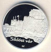 2008. 5000Ft Ag "Siklósi Vár" T:PP Csak 6000db! Díszdobozban, tanúsítvánnyal!