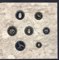 2008. 1Ft-100Ft 7 klf db, "Búcsú az egy- és kétforintostól" szettben T:PP Csak 4000db!