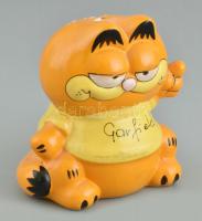 Garfield kerámia persely, kopott m: 10 cm