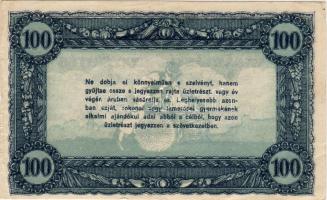 1920-as évek 100K "Hangya" szükségpénz T:II+