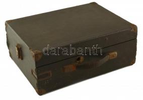 Glória táska gramofon, működőképes, jó állapotban 42x32x17 cm