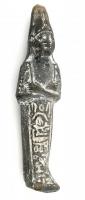 Egyiptomi faragott kő figura, m: 13,5 cm