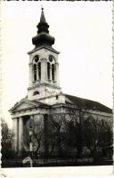 1920 Torontálvásárhely, Develák, Debelják, Debeljaca; Református templom / Calvinist church. photo (EK)