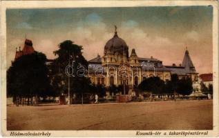 1930 Hódmezővásárhely, Kossuth tér, takarékpénztár (EK)