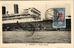 1927 Djibouti, Pendant lEscale / steamship