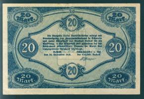Német Birodalom/Weimari Köztársaság/Rostock 1918.11.14. 20M T:II