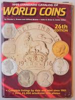Standard Catalog of world coins, since 1901, 26th edition, Krause Publications, 1999. erősen használt, sérült állapotban