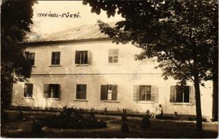 1927 Gyopáros-fürdő (Orosháza), szálloda. Hajdu János fényképész, photo (EK)