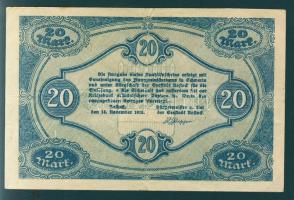 Német Birodalom/Weimari Köztársaság/Rostock 1918.11.14. 20M T:II