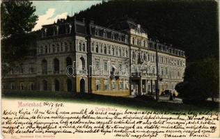 1905 Marianske Lazne, Marienbad; Centralbad / spa, bath (EK)