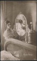 cca 1920 Maria Orska (1893-1930) orosz-német színésznő, fotólap, 13,5×8,5 cm