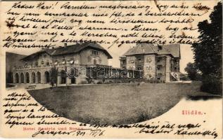 1909 Ilidza, Ilidze bei Sarajevo; Hotel Austria und Bosna / hotels (Rb)