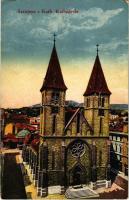1917 Sarajevo, Kath. Kathedrale / cathedral (EK)